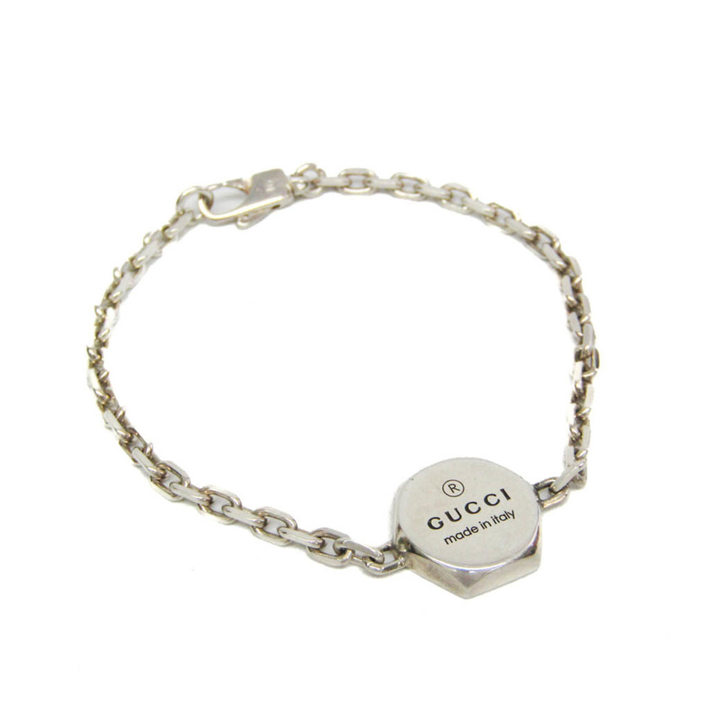 GUCCI Silver Charm Bracelet